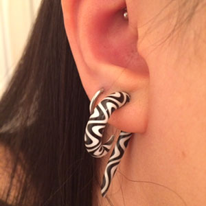 Swirly Glass Tail Spiral Customer Photo
