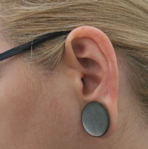 Mayan Flare Stone and Glass Plugs Customer Photo