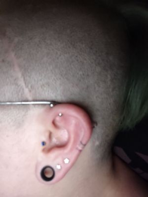 Star End Labret Customer Photo