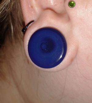 CUSTOM ORDER Pyrex Colorfront Plug Customer Photo