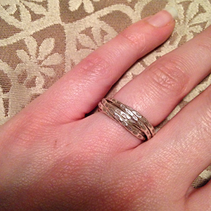 Hill Tribe Silver Multiple Rings Ring (Size 7) Customer Photo