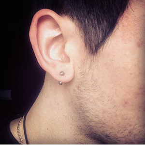 Externally Threaded Steel Barbell Customer Photo