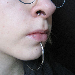 Super Long Steel Talon Labret