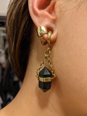 Solid Brass and Terminated Crystal Weights Customer Photo