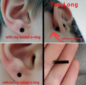 Steel Single Flare Eyelets Customer Photo