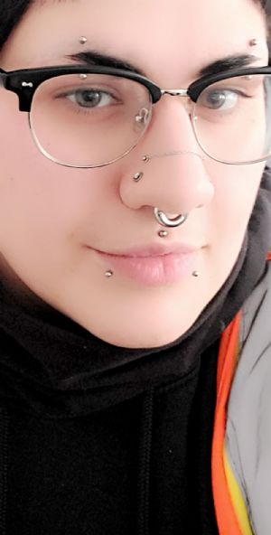 Steel Nostril Chains Customer Photo