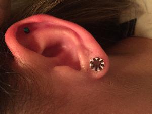 Single Flare Pyrex Glass Eyelets Customer Photo