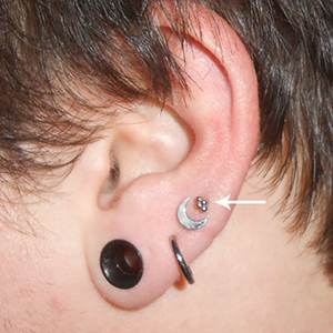 Neometals 14K Gold Basic Threadless End Collection Customer Photo