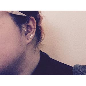 Single Flare Solid Color Plugs with Grooves Customer Photo