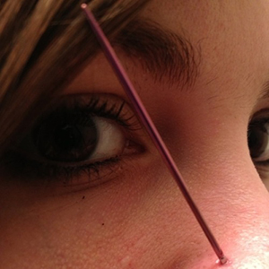 CUSTOM ORDER Titanium Threadless Taper Customer Photo