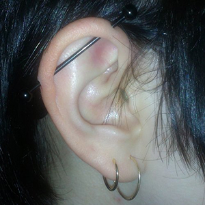 Steel Industrial Barbell Customer Photo