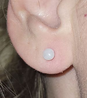 Stone and Glass Plugs Customer Photo
