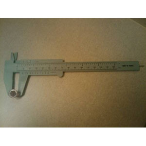 Plastic Caliper Customer Photo