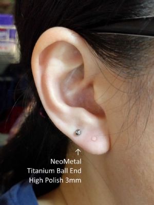 Glass Hider Nostril Retainer Nosebone Customer Photo