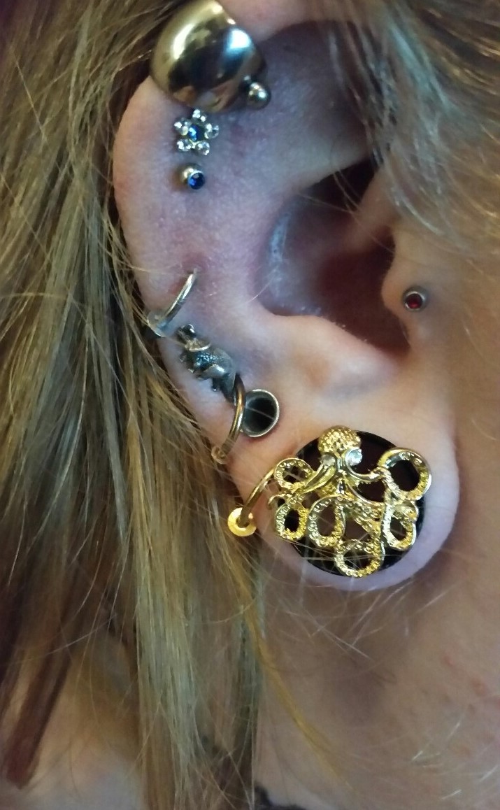 Helix on sale shield piercing